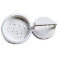 Aprince Burger Press, Hamburger Patty Maker, Hamburger Presser (White - Square Plastic) N21