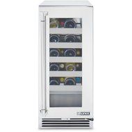 Lynx 20 Bottle Outdoor Wine Cooler - Stainless Steel - L15-wine N3