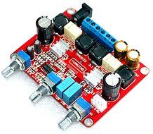 TPA3123 2.1 Digiral Amplifier Board with 2X25W+50W SubWoofer Amp DC12-24V Module N4