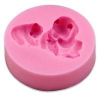 1Pcs Baking Mould Round Non Stick Cake Shapes Panda Bear and Cub Silicone Mold for Fondant, Gum Paste, Chocolate... N2
