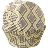 Wilton 415-8767 36 Count Ikat Pattern Cupcake Liners N2