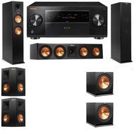 Klipsch RP-260F Tower Speakers-RP-450C-5.2-Pioneer Elite SC-85