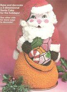Wilton 3D Stand-Up Santa Claus Cake Pan (502-6007, 1985)