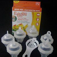 Sher 1PCS The Egg Yolk Separator+6PCS Egg-Boiler Egg Steamer N3