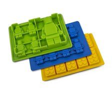 Sorbus&reg; Silicone LEGO Candy Mold and Ice Cube Tray with Building Bricks and Figures N4