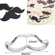 Genenic Cute Pastry Biscuit Mould Cutter Cookie Mustache N6