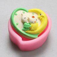 Y&amp;XL&amp;H The Moon And Owl Chocolate Silicone Molds,Cake Molds,Soap Molds,Decoration Tools Bakeware N3