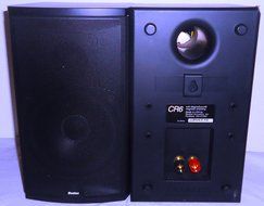 Boston Acoustics CR6 2 Way 2 Driver Max 100 Watt Bookshelf Speakers N3