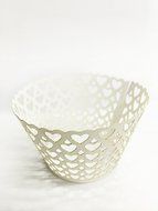 HUAL Cupcake Wrappers 50 Filigree Artistic Bake Cake Paper Cups Heart Lace Laser Cut Liner Baking Cup Muffin Case... N5