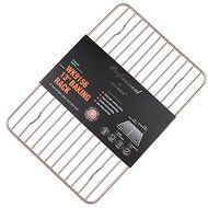 Astra Gourmet Carbon Steel 13.5"x 9.6"x 1" Cookie Sheet Baking Pan with Non-stick Roasting Broiling Cooling Rack... N5