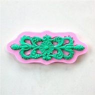 Wocuz W0593 Decoration Flower Lace Pattern Fondant Chocolate Candy Making Mold Small Pastry Mould Cake Decorating...