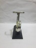 Nautical Style Table Top Desk Clock Collectible Watch With Chrome Finish N2