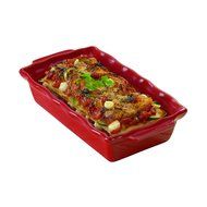 Swissmar Le Cordon Bleu Charmant Small Rectangular Roasting Dish, 1.7 Quart, Jaune Yellow N4