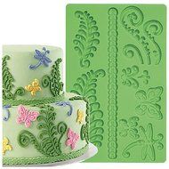 Sher Fern Fondant and Gum Paste Mold DIY Butterfly Silicone Embossing Mat