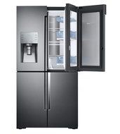 RF28K9380SG Black Stainless Steel 36" Energy Star Freestanding Door in Door, French Door Refrigerator with 27.8...