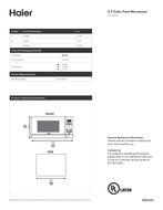 0.7 Cu. Ft. 700 Watt Microwave N7