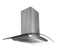 Ancona Tornado III Wall-Mounted Convertible Range Hood, 36-Inch, Stainless Steel N7