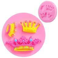 TXIN Fashion Useful Crown Silicone Fondant Mold Cake Decorating Chocolate Baking Mould N2