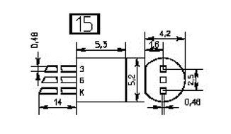 Transistors silicon KT685D analogue 2N6013 USSR 50 pcs N2