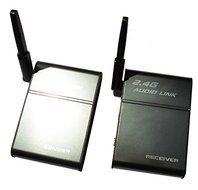 2.4G 2.4GHz Universal Stereo Wireless Music Companion Parter Audio Transmitter Receiver Speaker link Box Adapter N8