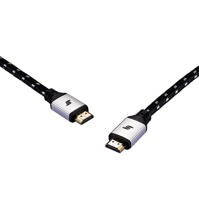 Sinseader three pack 3ft HDMI Cable-Braided Cord-Gold Plated Connectors-Support Ethernet Audio Return Ultra High... N8