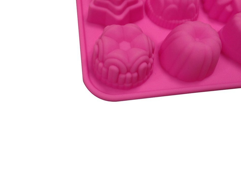 Cherion 6 Cavities Baking Silicone Pan Dog Paw Bear Paw Mold Cake Mold Cookie Mold Pudding Mold Jelly Mold N5