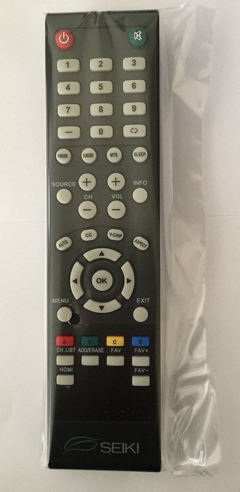 Brand new original SEIKI seiki TV Remote control work for almost all SEIKI TV N3