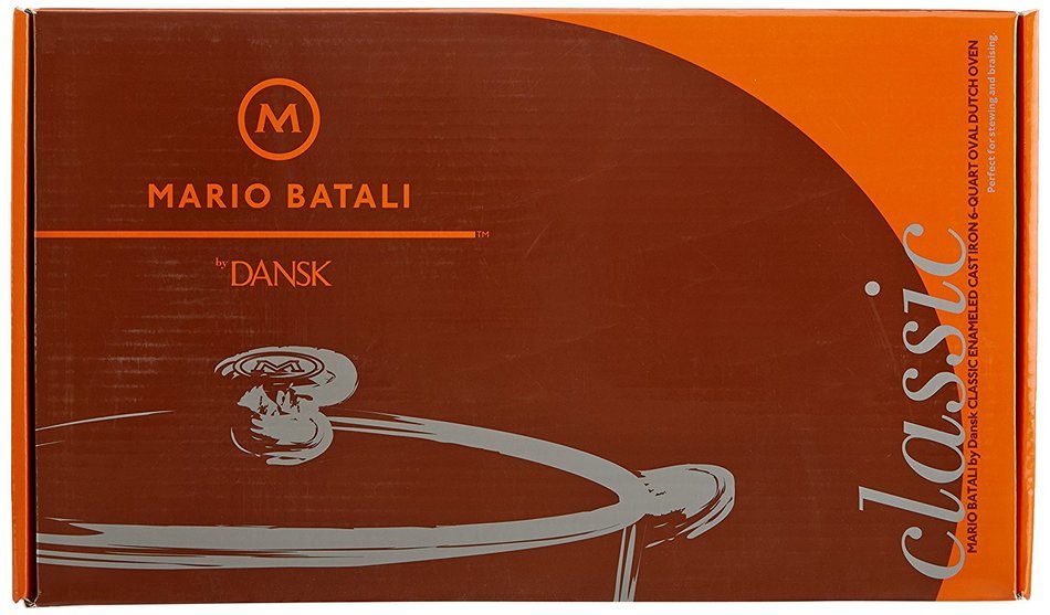 Mario Batali by Dansk Enameled Cast Iron Pizza Pan and Griddle, 12-Inch, Chianti N12