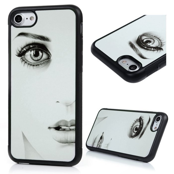 iPhone 7 Case (4.7"), YOKIRIN [Slim] Snug-Fit Slender PC Frame & Highly Durable Printed Ultra-Thin Scratch Resistant... N28