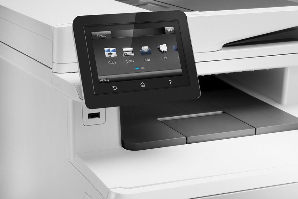 HP LaserJet Pro MFP M477fnw Wireless Color Printer (CF377A#BGJ) N3