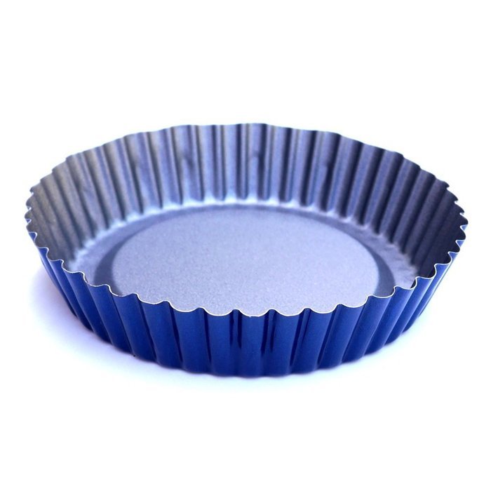 Tart Pan by Vanika, Pack of 4, Non-Stick Coating, Heavy Duty Steel Quiche Pans, PFOA-Free - Excellent Heat Conduction... N3