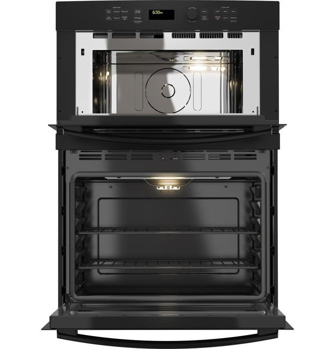 GE JK3800DHBB 27" Black Electric Combination Wall Oven N5