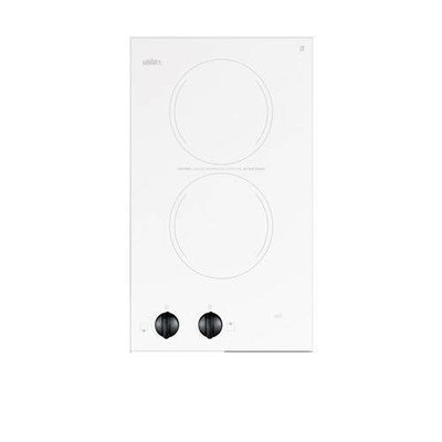 Summit 12 Inch Two-Burner 230V Glass Cooktop
