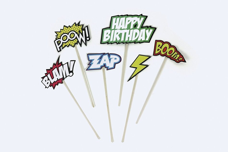 Doiy DYCAKETCO - Pack of 6 Cake Toppers N3