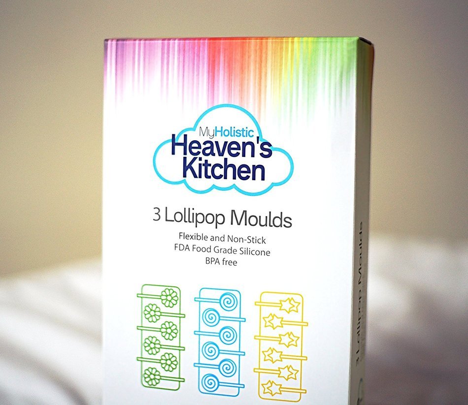 3 Lollipop Molds by Heaven's Kitchen - Flower, Star & Spiral Silicone Chocolate Ice Pops, Baked Candy, Chocolate... N2