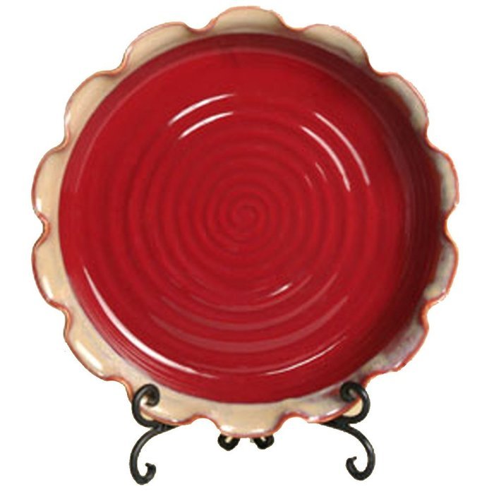 Tumbleweed Pottery Pie Bird Pie Plate