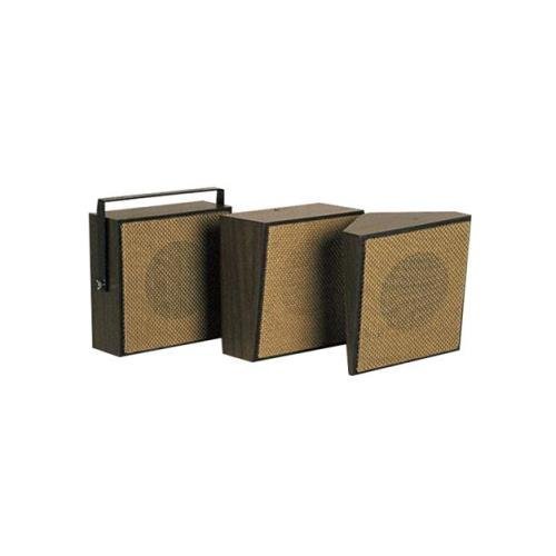 VALCOM VC-V-1026C 1W/1Way Bi-Direct Speaker, Brown White Box