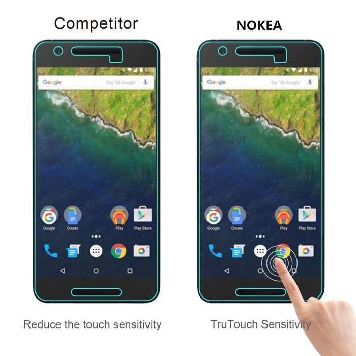 [2 Pack] Samsung Galaxy Note 5 Screen Protector, NOKEA [Tempered Glass] with [9H Hardness]... N17