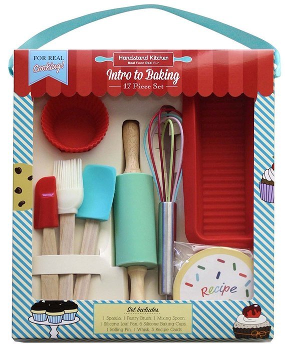 Handstand Kitchen 17-piece Introduction to Baking Set for Kids N2