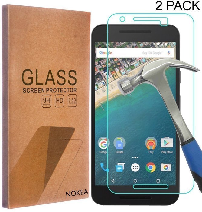 [2 Pack] Samsung Galaxy Note 5 Screen Protector, NOKEA [Tempered Glass] with [9H Hardness]... N23