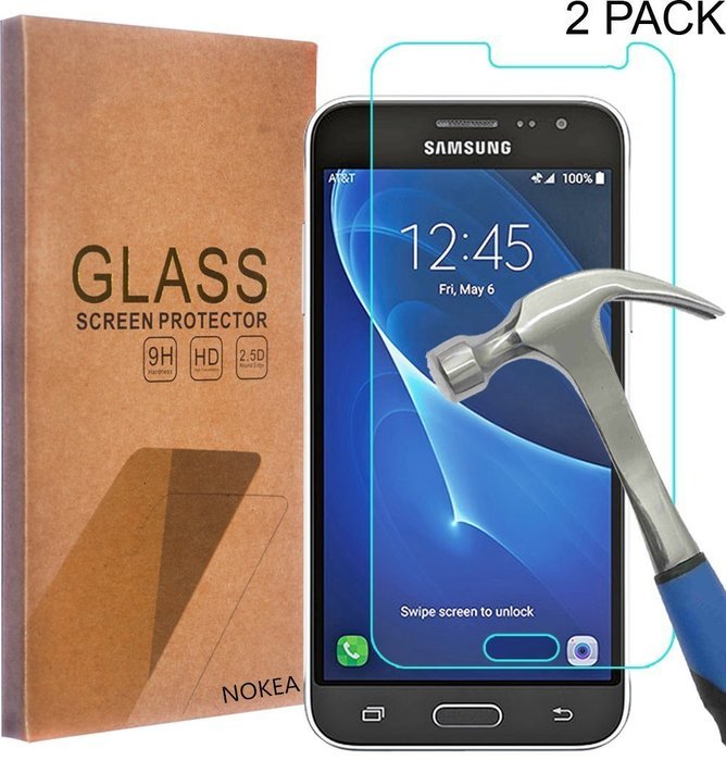 [2 Pack] Samsung Galaxy Note 5 Screen Protector, NOKEA [Tempered Glass] with [9H Hardness]... N26