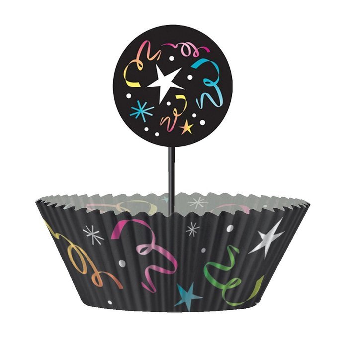 Happy New Years Cupcake Kit for 24