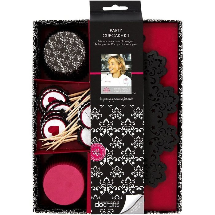 docrafts Little Venice Cake Cupcake Kit, Party