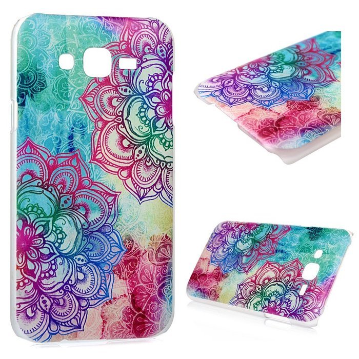 J7 Case (2015 Version),Samsung Galaxy J7 Case - [Slim Fit] Hard PC [Lightweight] [Cute Cartoon Pattern] Colorful... N7
