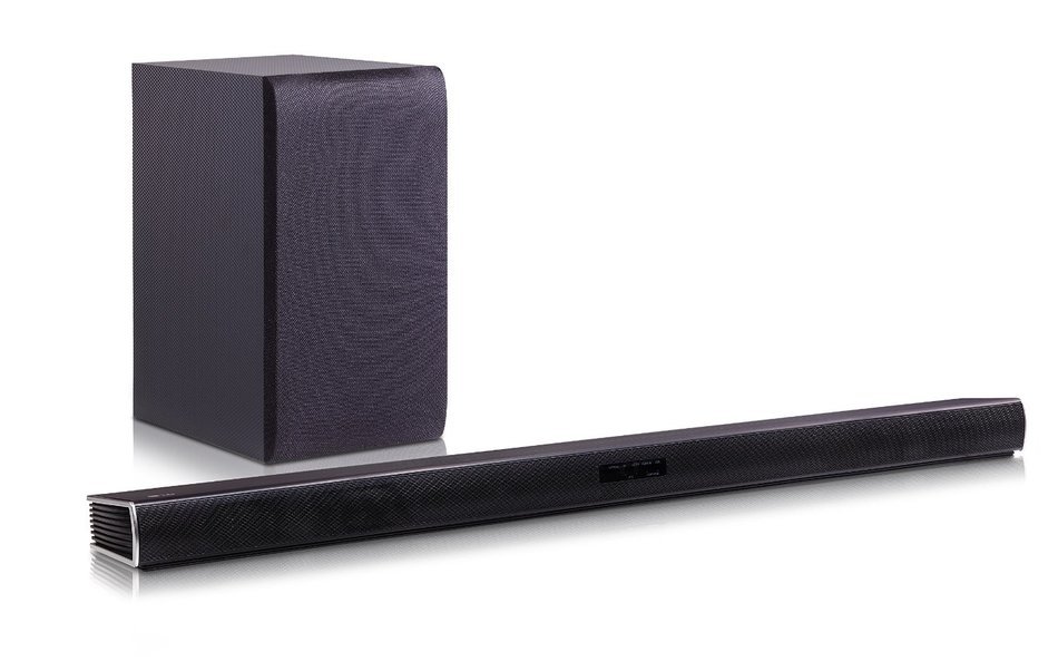 LG Electronics SH4 2.1 Channel 300W Sound Bar with Wireless Subwoofer (2016 Model) N3