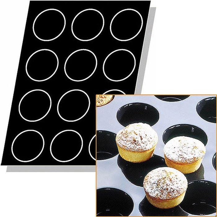 Flexipan 336340 Muffin Nonstick Sheet Mold N2