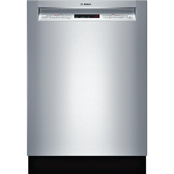 Bosch SHE65T55UC 500 24" Stainless Steel Semi-Integrated Dishwasher - Energy Star N3