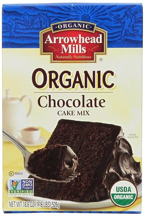 Arrowhead Mills Organic Chocolate Cake Mix, 18.6 Ounce N5