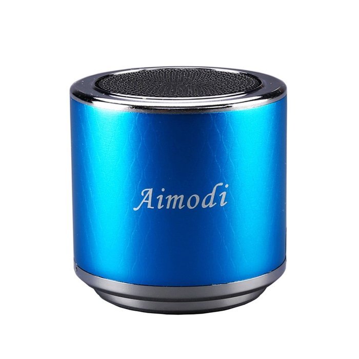 E-SDS Portable Speaker Loudspeakers Mini Hifi Sound Box Boombox with FM Radio Black N4