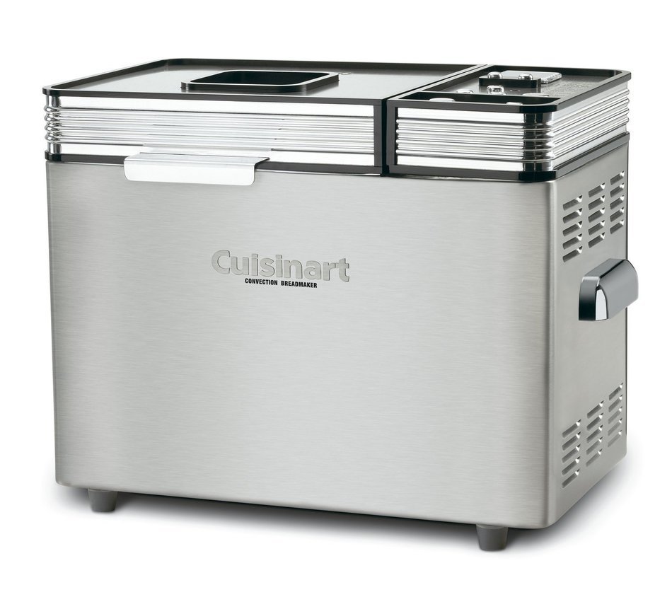 Cuisinart 680 Watt Convection 2 Pound Breadmaker, 16 Preset Menu Options, and Audible Tones with a 12-Hour Delay-Start...